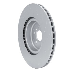 BMW 840i Gran Coupe Brake Rotor (1) - Left Rear - R1 Concepts - Dimpled GeoSPEC Coated - `19-`22